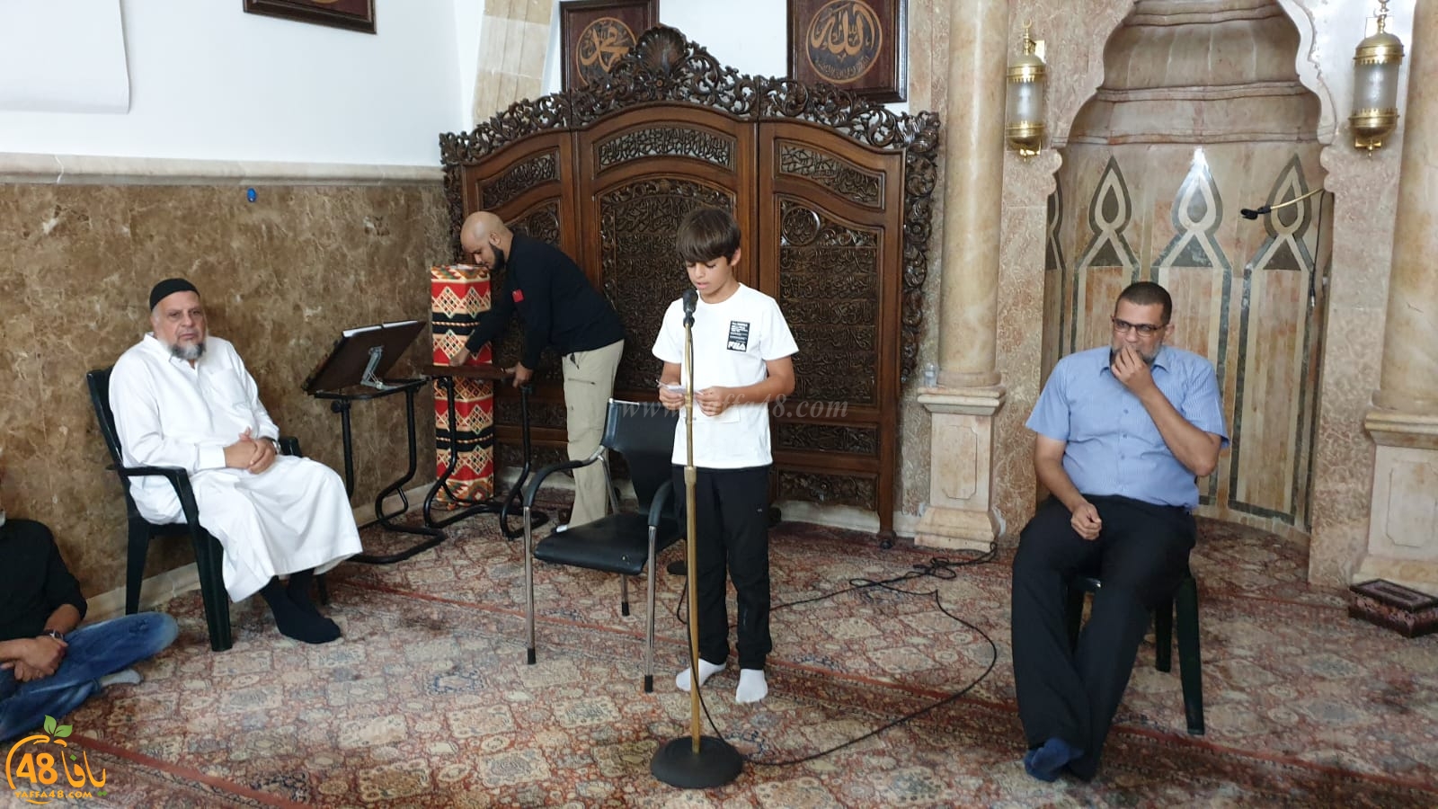 يافا: احياء ذكرى المولد النبوي بأمسية إيمانية في المسجد الكبير